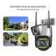 PTZ WIFI OUTDOOR DUAL LENS 2MP+2MP 4MP IN TOTAL DURAL IR LED COLOR NIGHT VISION