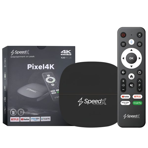 speedx pixel4k x20 plus smart tv box