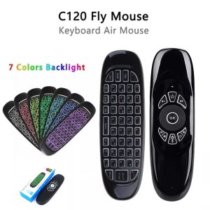 C120 fly mouse keyboard air mouse 