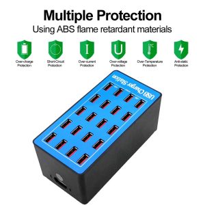 Multiple USB charging station