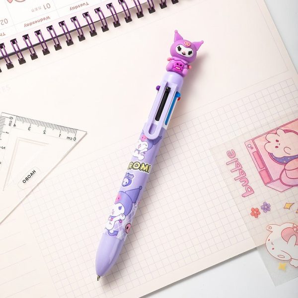6 in 1 Kids Cartoon Ball Pen