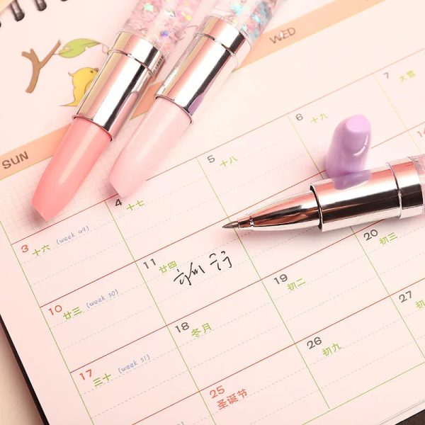 Creative Lipstick Shape Gel Pen